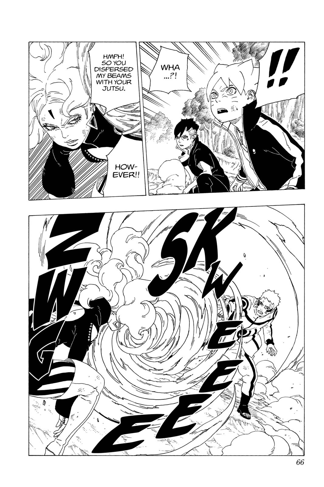 Naruto e Sakura vs Kawaki e Delta 0033-018
