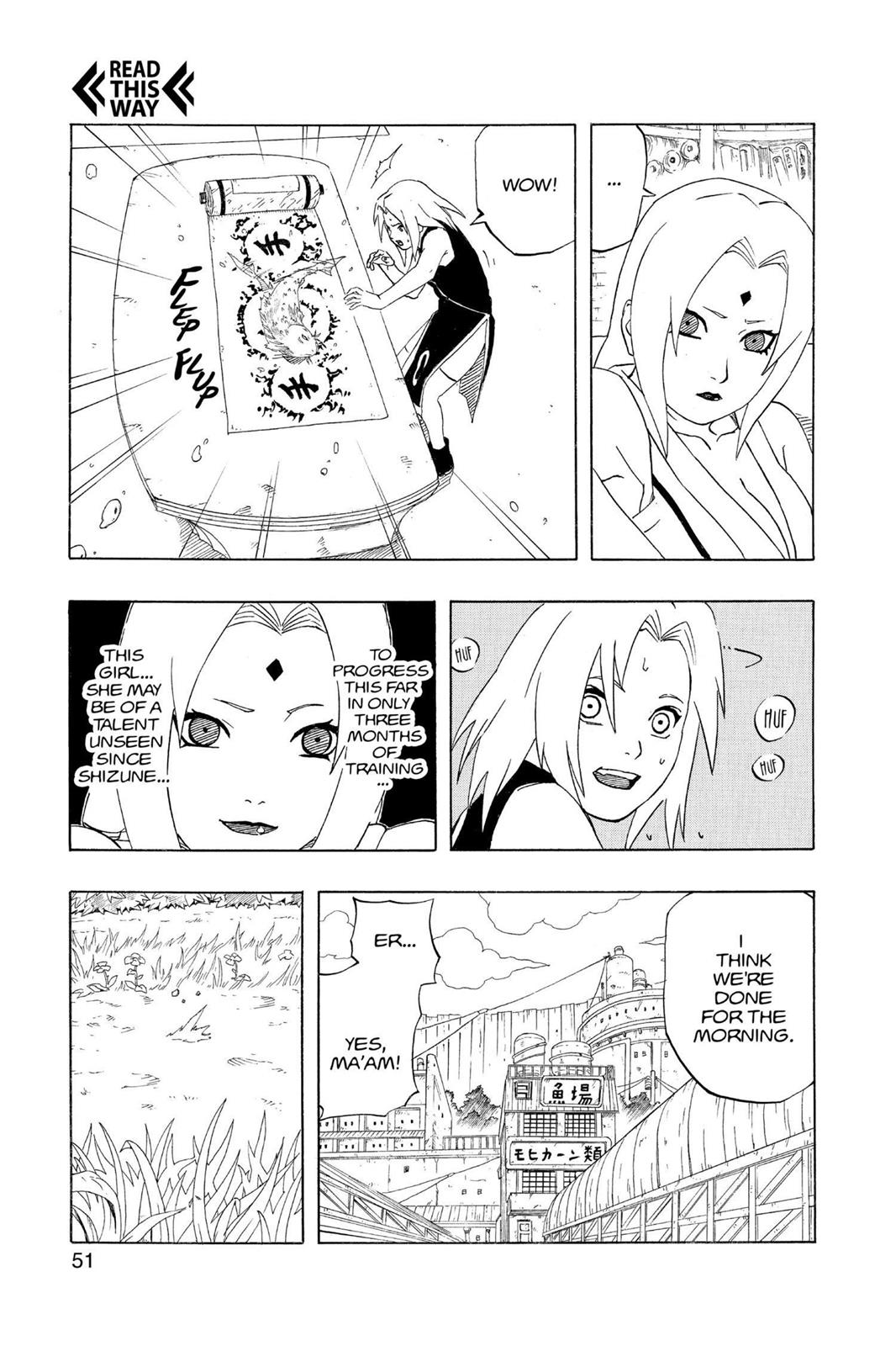 O desenvolvimento da Sakura como kunoichi ao longo da obra  (parte 1) 0238-005