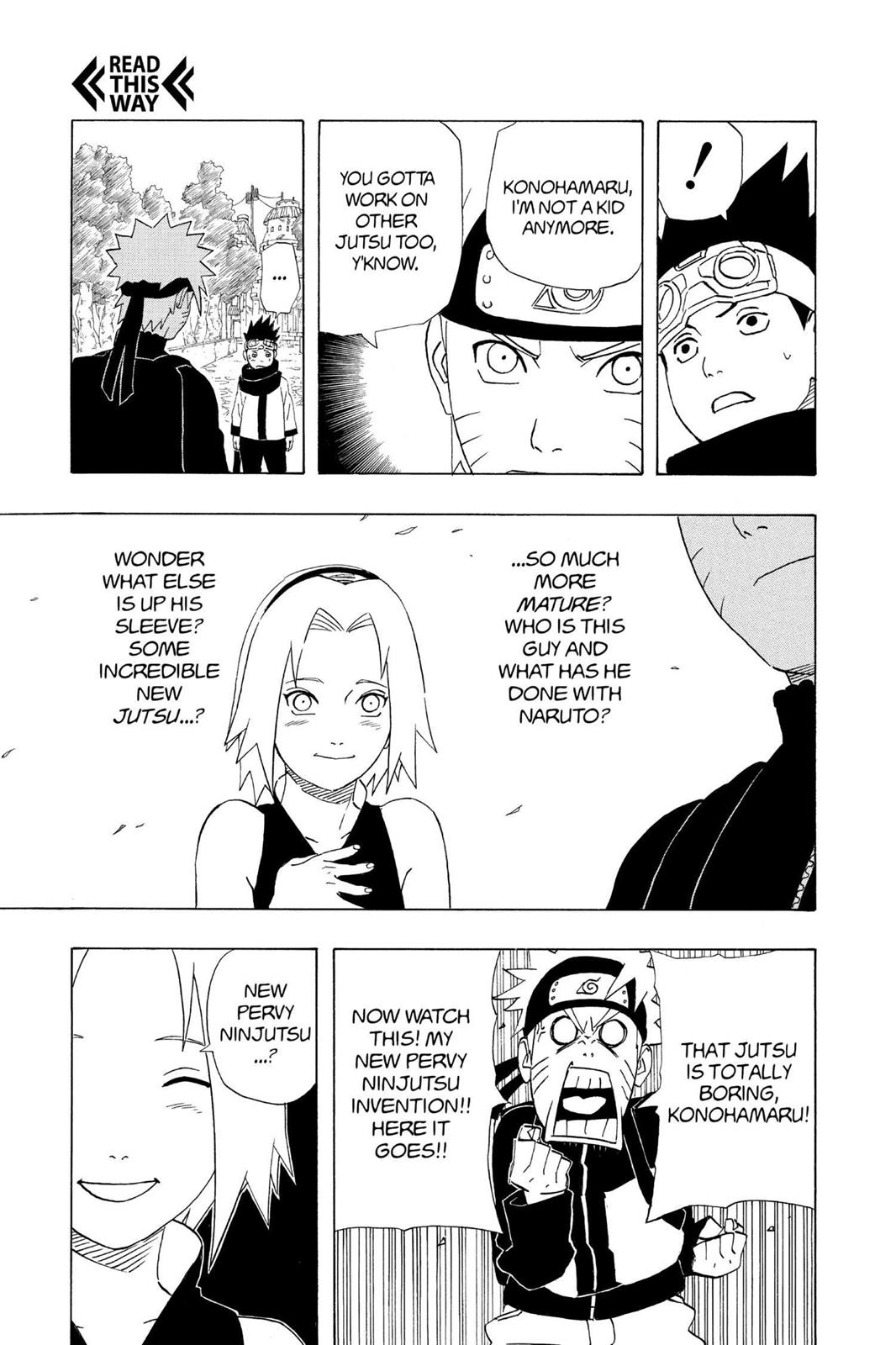 Em algum momento a Sakura gostou do Naruto ? 0245-022
